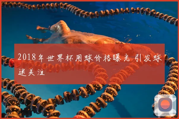 2018年世界杯用球价格曝光 引发球迷关注